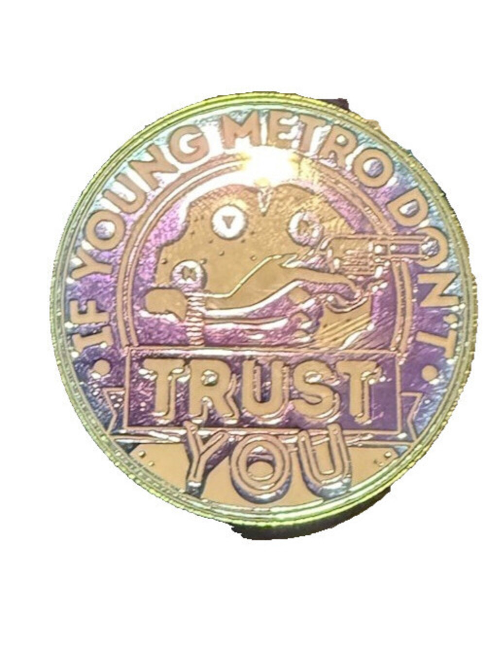 Metro Boomin Challenge Coin Pin Limited Edition #46/50 If Young Metro